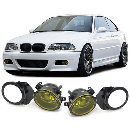 BMW E46 E39 keltaiset sumuvalot