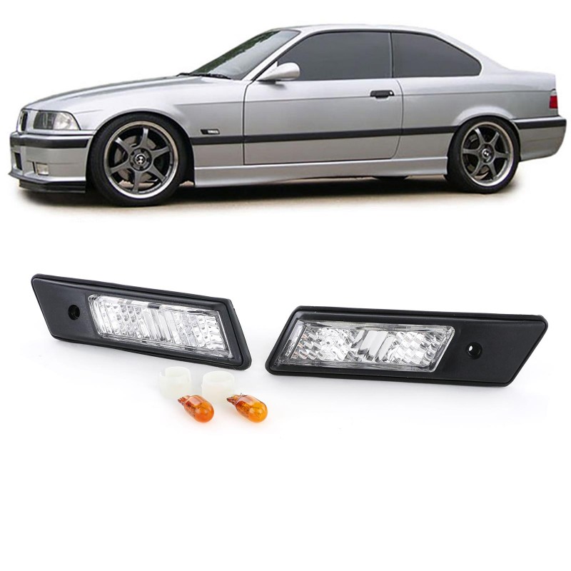 BMW E34 E36 kirkkaat sivuvilkut vm.91-96