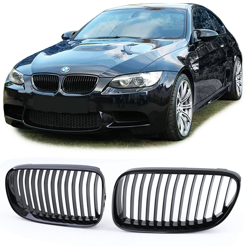 BMW E92 E93 LCi kiiltävän mustat munuaiset