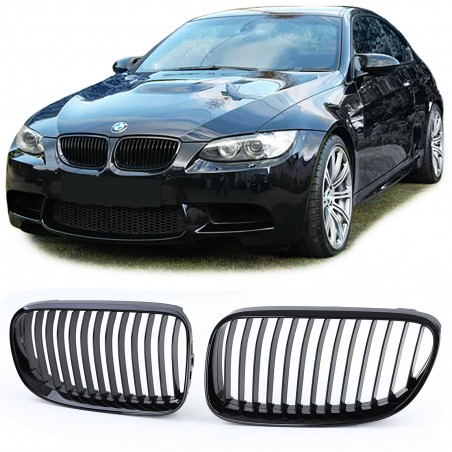 BMW E92 E93 LCi kiiltävän mustat munuaiset