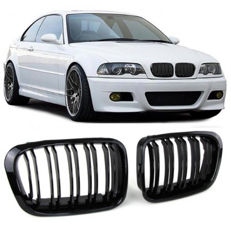 BMW E46 Sedan Touring Kiiltävät M-Look munuaiset