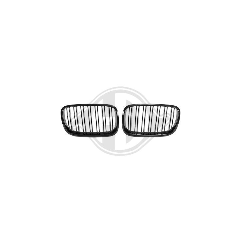 BMW X5 X6 E70 E71 07-14 kiiltävän mustat M-look munuaiset