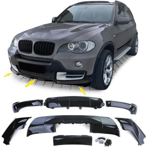 BMW X5 E70 07-10 etuspoileri setti